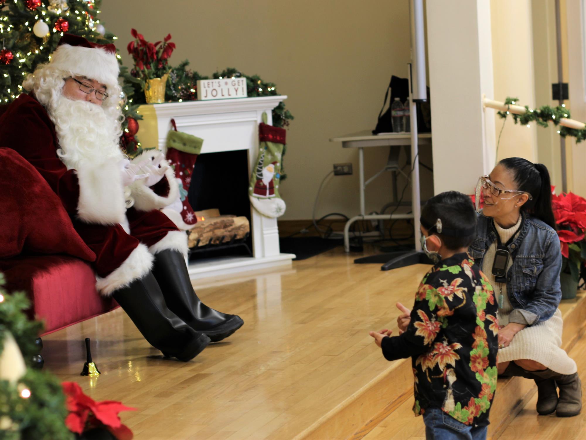 Signing Santa