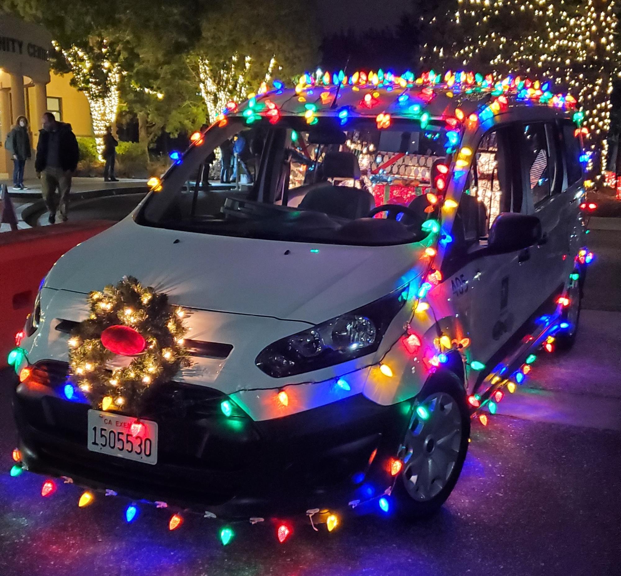 Santa Visits Santa Mobile