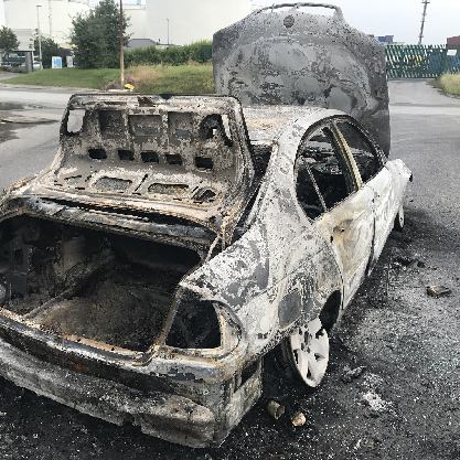 Burnt Car