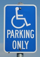 Parking Sign - Handicap Parking